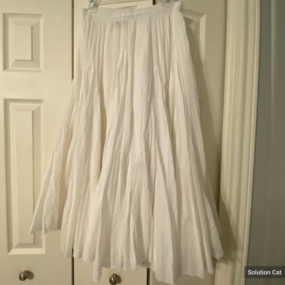 White gauze skirt - One Size